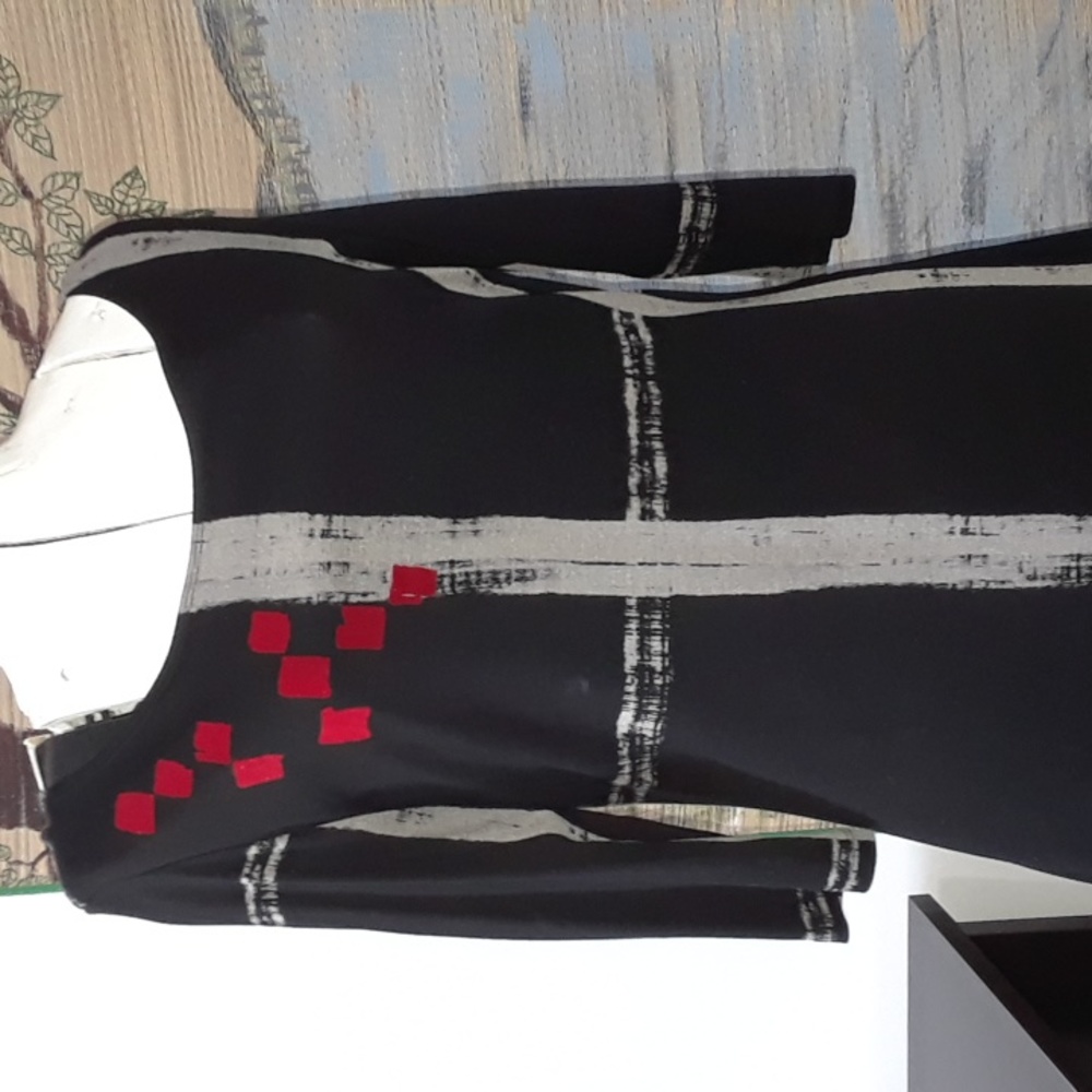 Luc Fontaine dress. Montreal Designer